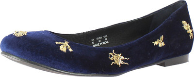 

Saint G Leather Shoes Bellies For Women(Blue