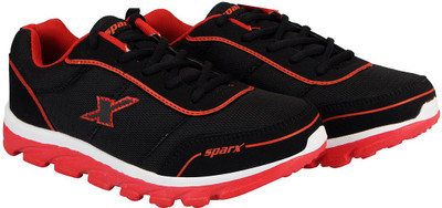

Sparx Men's Running Shoes For Men(Black, Black red