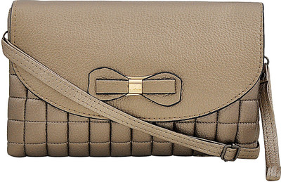

Mark & Keith Women Casual Silver PU Sling Bag