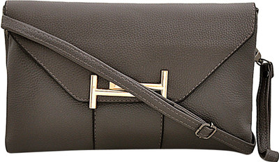 

Mark & Keith Women Casual Grey PU Sling Bag