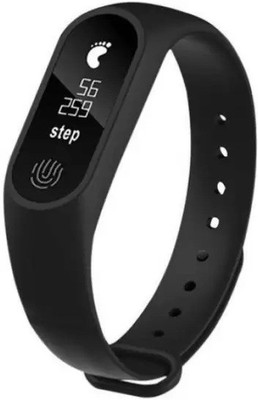 

Starbust M2 Water Proof Smart Fitness Band Bluetooth/ Heart Rate sensor(Black Strap M)