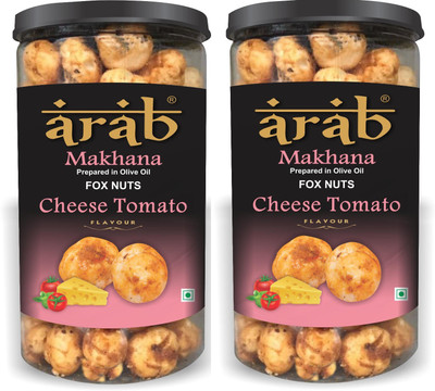Arab Roasted Makhana - Cheese Tomato(160 g, Pack of 2)