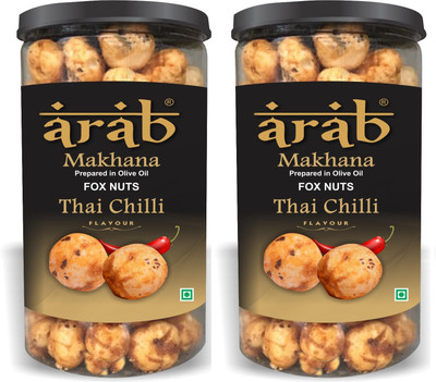 

Arab Roasted Makhana - Thai Chilli(160 g, Pack of 2)