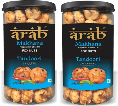 

Arab Roasted Makhana - Tandoori(160 g, Pack of 2)