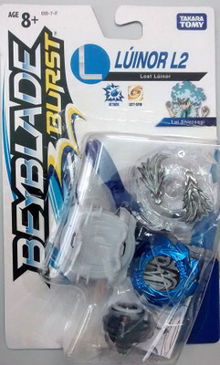 

takara tommy Beyblade Burst -( lunior l2 - lost lunior)-BB7F- lui shirosagi-Attack type-for 8+ yrs -by funskool(Multicolor)