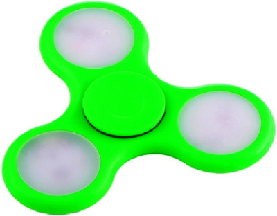 

Mapletree Green Plastic LED Fidget Hand Spinner(Green)