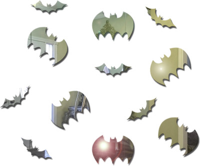 

Sehaz Artworks  Decals Sticker(Pack of 12, Silver