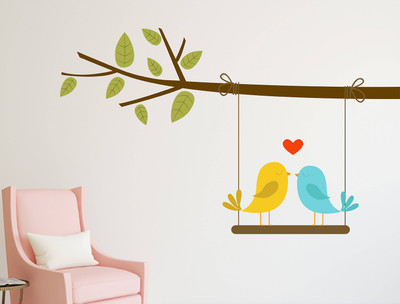

WALLSTICK  Vinyl Sticker(Pack of 1, Multicolor