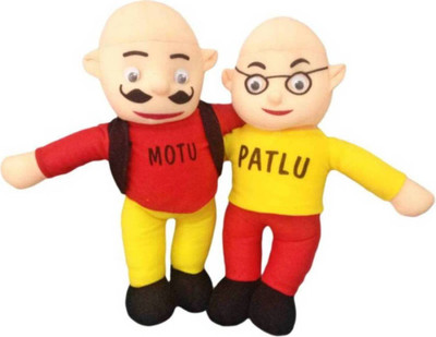 

Brudo MOTU PATLU SOFT TOY - 38 cm(YELLOW AND RED)