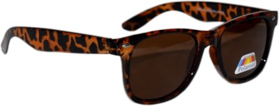 PETER JONES Wayfarer Sunglasses(For Men & Women, Brown)