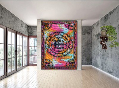 

Shopping Rajasthan Handmade Tapestry Tapestry(Multicolor)