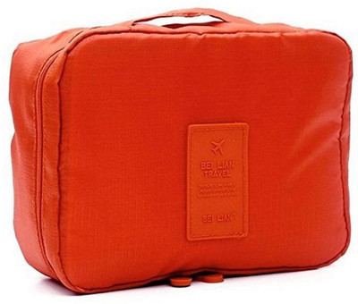 

Styleys Styleys Travel Toiletry Organiser Case,(Flower) Travel Toiletry Kit(Orange)
