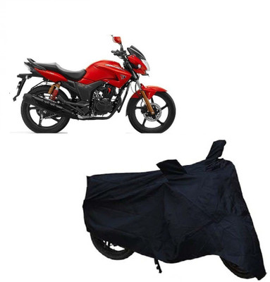 

AUTO AGE Two Wheeler Cover for Hero(Hunk, Black)