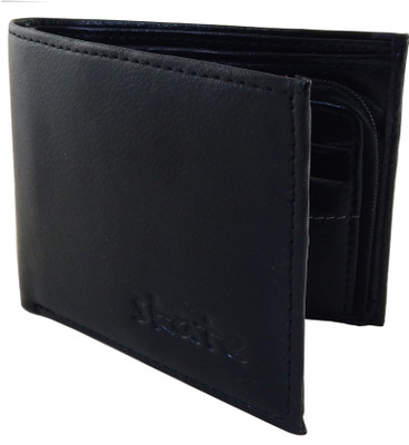 

Orbit Men Black Artificial Leather, Fabric Wallet(6 Card Slots)
