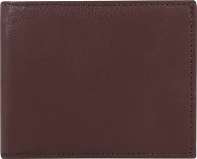 

The Runner Men Brown Genuine Leather Wallet(5 Card Slots)