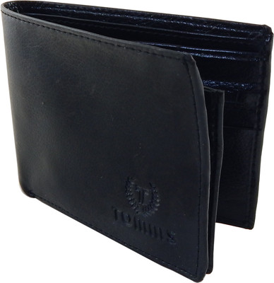 

Orbit Men Black Artificial Leather, Fabric Wallet(5 Card Slots)
