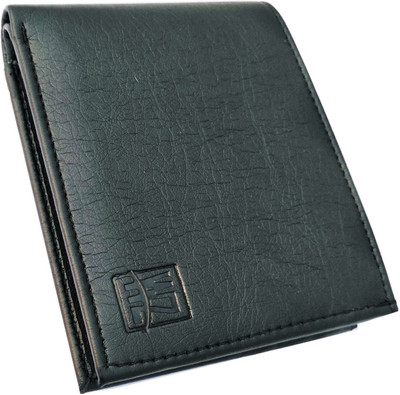 

Wenzest Boys Black Artificial Leather Wallet(10 Card Slots)