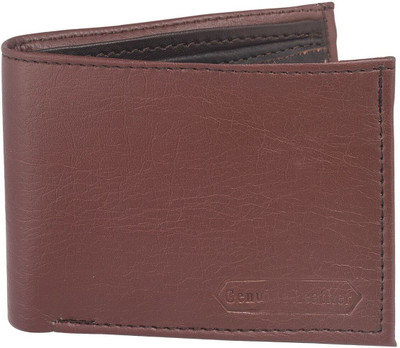 

chromotek Men Brown Artificial Leather Card Holder(2 Card Slots)