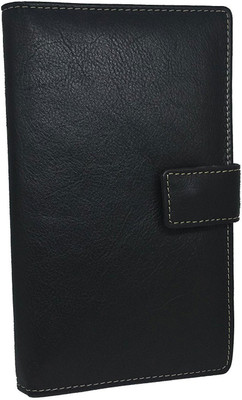 

Illios Men Black Genuine Leather Card Holder(30 Card Slots)
