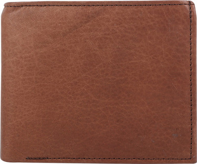 

The Runner Men Brown Genuine Leather Wallet(5 Card Slots)