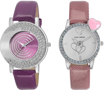 Lois Caron LCS-6012 PAIR WATCHES Watch  - For Women   Watches  (Lois Caron)