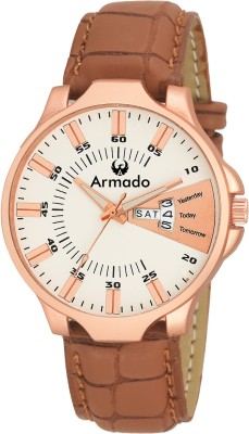 Armado AR-044-COPER MODISH DAY AND DATE Watch  - For Men   Watches  (Armado)
