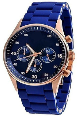 

GT Gala Time Trendy Chronograph Dial Design Blue Analog Watch - For Men