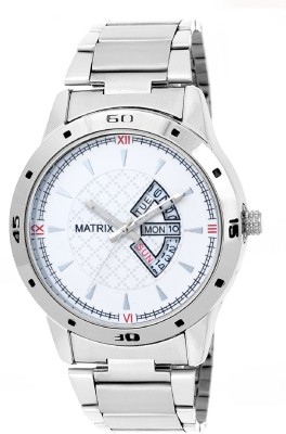 Matrix DD2-WH-ST Silvermine Watch  - For Boys   Watches  (Matrix)