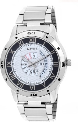 Matrix DD5-WH-ST Silvermine Watch  - For Boys   Watches  (Matrix)