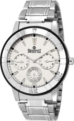 Swisstyle SS-GR611-WHT-CH Watch  - For Men   Watches  (Swisstyle)