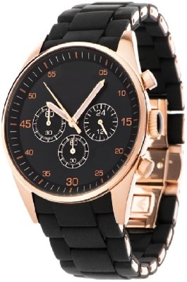 GT Gala Time Trendy Chronograph Dial Design Black Analog Watch  - For Men   Watches  (GT Gala Time)