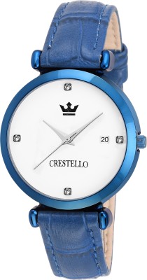 CRESTELLO CRST1031D-BLU Watch  - For Women   Watches  (CRESTELLO)