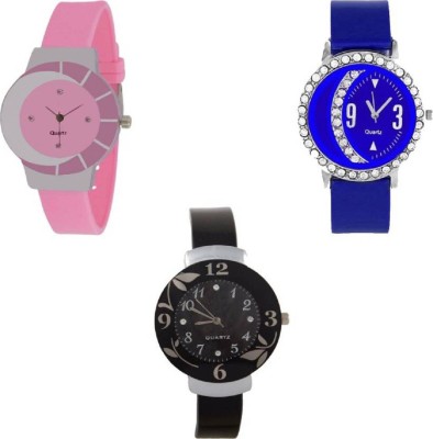 Rage Enterprise Glory Super Classic Collection Stylish Combo 01 RE017 Watch  - For Girls   Watches  (Rage Enterprise)