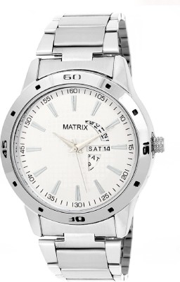 Matrix DD3-WH-ST Silvermine Watch  - For Boys   Watches  (Matrix)
