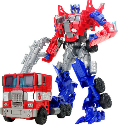 

Hum Enterprise Optimus Prime Robot Transformer converting Into Truck For Kids (Red, Blue)(Blue)
