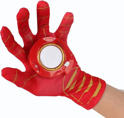 

Bonkerz Iron Man Single Hand Glove with Light and Sound(Multicolor)