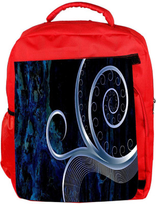 

Snoogg Eco Friendly Canvas Design Vector Grey Designer Backpack Rucksack School Travel Unisex Casual Canvas Bag Bookbag Satchel 5 L Backpack(Red)