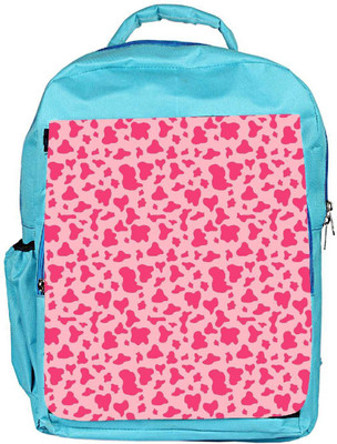 

Snoogg Eco Friendly Canvas Dark Pink Lite Pattern Designer Backpack Rucksack School Travel Unisex Casual Canvas Bag Bookbag Satchel 5 L Backpack(Blue)