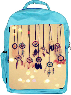 

Snoogg Eco Friendly Canvas Dream Catcher Days Backpack Rucksack School Travel Unisex Casual Canvas Bag Bookbag Satchel 5 L Backpack(Blue)