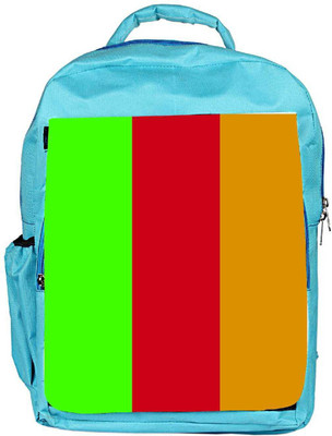 

Snoogg Eco Friendly Canvas Multicolor Pattern Designer Backpack Rucksack School Travel Unisex Casual Canvas Bag Bookbag Satchel 5 L Backpack(Blue)