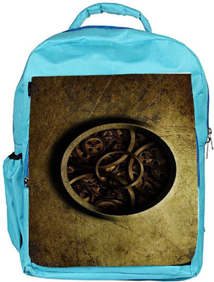 

Snoogg Eco Friendly Canvas Watch Mechajnism 2730 Backpack Rucksack School Travel Unisex Casual Canvas Bag Bookbag Satchel 5 L Backpack(Blue)