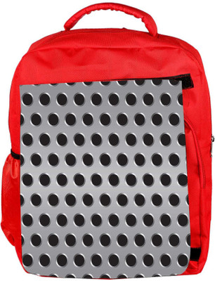 

Snoogg Eco Friendly Canvas Train Surface Designer Backpack Rucksack School Travel Unisex Casual Canvas Bag Bookbag Satchel 5 L Backpack(Red)