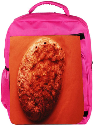 

Snoogg Eco Friendly Canvas Sand Rock Designer Backpack Rucksack School Travel Unisex Casual Canvas Bag Bookbag Satchel 5 L Backpack(Pink)