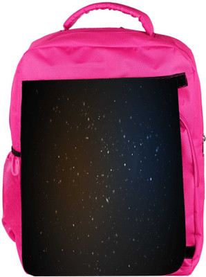 

Snoogg Eco Friendly Canvas Amazed Stars Designer Backpack Rucksack School Travel Unisex Casual Canvas Bag Bookbag Satchel 5 L Backpack(Pink)
