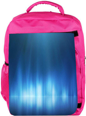

Snoogg Eco Friendly Canvas Light Blue Design Designer Backpack Rucksack School Travel Unisex Casual Canvas Bag Bookbag Satchel 5 L Backpack(Pink)