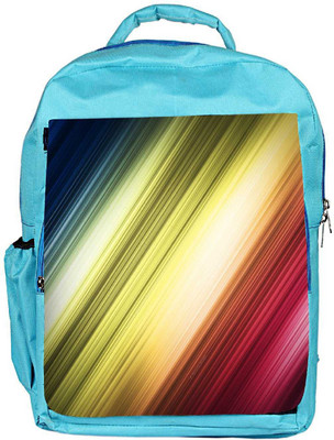 

Snoogg Eco Friendly Canvas Light Aurora Abstract Designer Backpack Rucksack School Travel Unisex Casual Canvas Bag Bookbag Satchel 5 L Backpack(Blue)