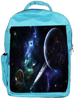 

Snoogg Eco Friendly Canvas Solar Rays Designer Backpack Rucksack School Travel Unisex Casual Canvas Bag Bookbag Satchel 5 L Backpack(Blue)