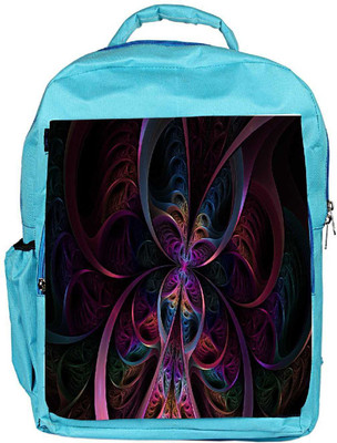 

Snoogg Eco Friendly Canvas Abstract Colorful Pattern Designer Backpack Rucksack School Travel Unisex Casual Canvas Bag Bookbag Satchel 5 L Backpack(Blue)