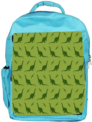 

Snoogg Eco Friendly Canvas Dinosaur Green Pattern Designer Backpack Rucksack School Travel Unisex Casual Canvas Bag Bookbag Satchel 5 L Backpack(Blue)