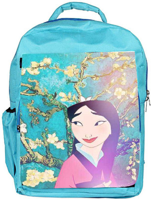 

Snoogg Eco Friendly Canvas Geisha Stories Backpack Rucksack School Travel Unisex Casual Canvas Bag Bookbag Satchel 5 L Backpack(Blue)
